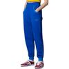 Adidas Originals FW22 Logo Print Elastic Waist Mid-Rise Cuffed Knit Joggers Women Joggers Blue IB2055