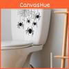 Spider Halloween Web Toilet Sticker Decor For Living Room Bedroom And Entryway