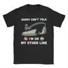 Unisex Unisex Sorry Cant Talk Im On My Other Line Shirt Cotton Fashion TShirt Top Clothing