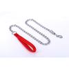 Dog Chain Dog Leash Twisted Dog Metal Iron Traction Pet Traction Leash Foam Handle Pet Traction Chain