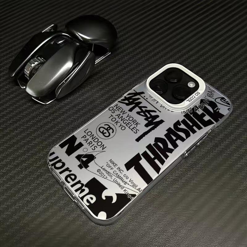 Модный чехол Icon для iPhone 17Air, 16Pro, 15Pro, 14Pro