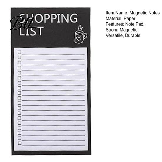 Daily To-do List Notepad Magnetic Refrigerator Checklist Notepad, Tear-off Routine Planner, To-Do Home Organization Tool Planning Memo Pad for