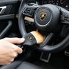 Auto Headrest For Lamborghini Urus Huracan Aventador Premium with Emblem Logo Cleaning Drying Cloth Car Wash Rags Cleaning Brush TT2