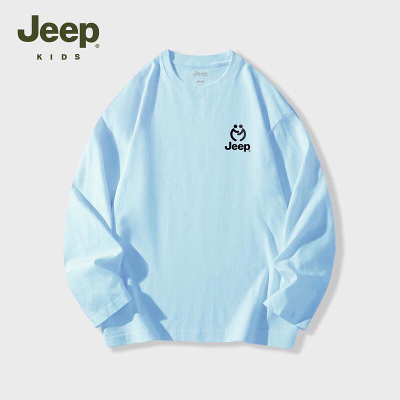 Jeep Детская хлопковая футболка с длинным рукавом