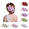 Women Flower Hair Clip Bridal Party Hawaii Hairpin Hair Clip Decoration
