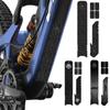 Fork Cover Pad Chain Guards Decals Bicycle Protective Film Carbon Fiber Pattern Bike Frame Sticker