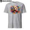 Colorful Cocker Spaniel Unisex T-Shirt - Vibrant Dog Design - Short Sleeve Tee