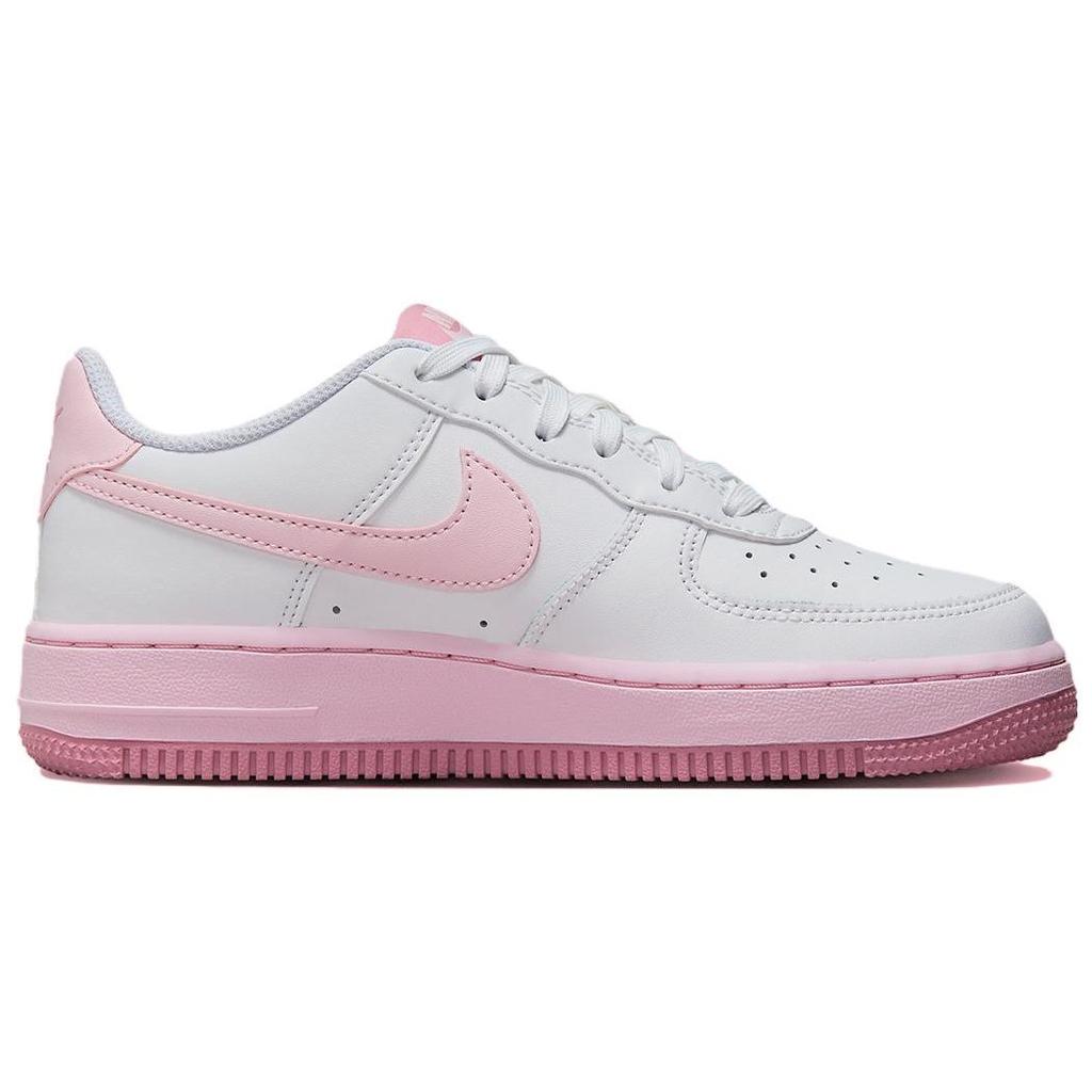 Nike Air Force 1 GS Valentines Day 2024 Kids Sneakers White Pink-Foam Elemental-Pink FV5948-100