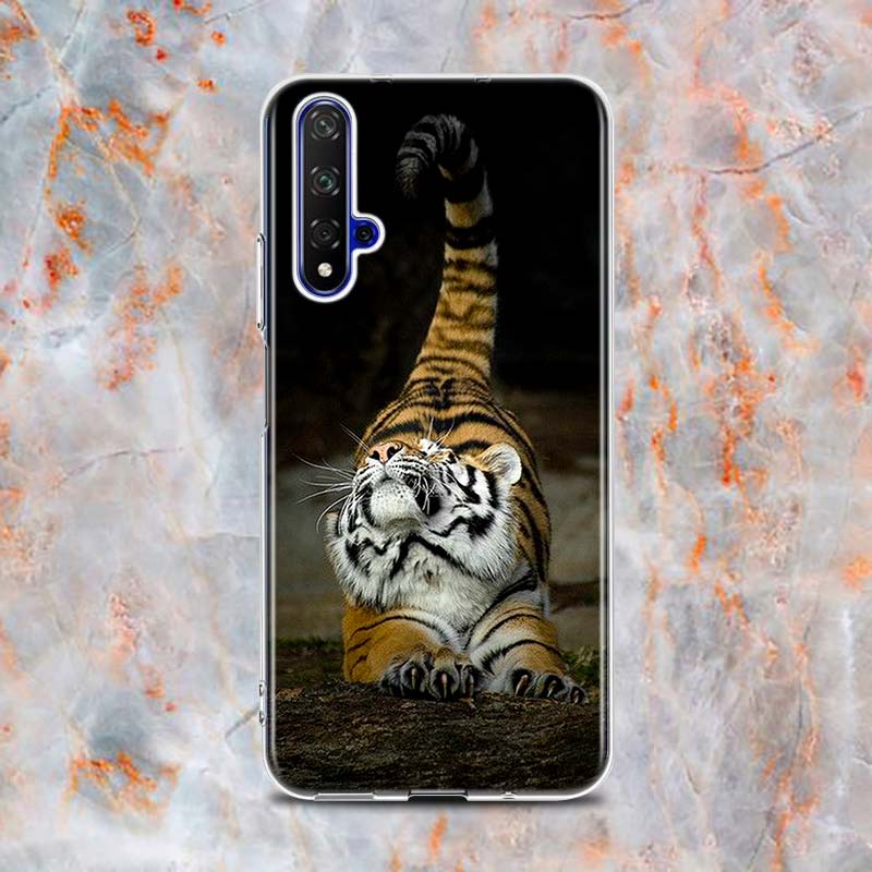 Силиконовый чехол с изображением сибирских тигров для Honor 20 20S 20E 8 8A Prime 8X MAX 8C 8S 7A 7C 7S Pro, чехол для телефона