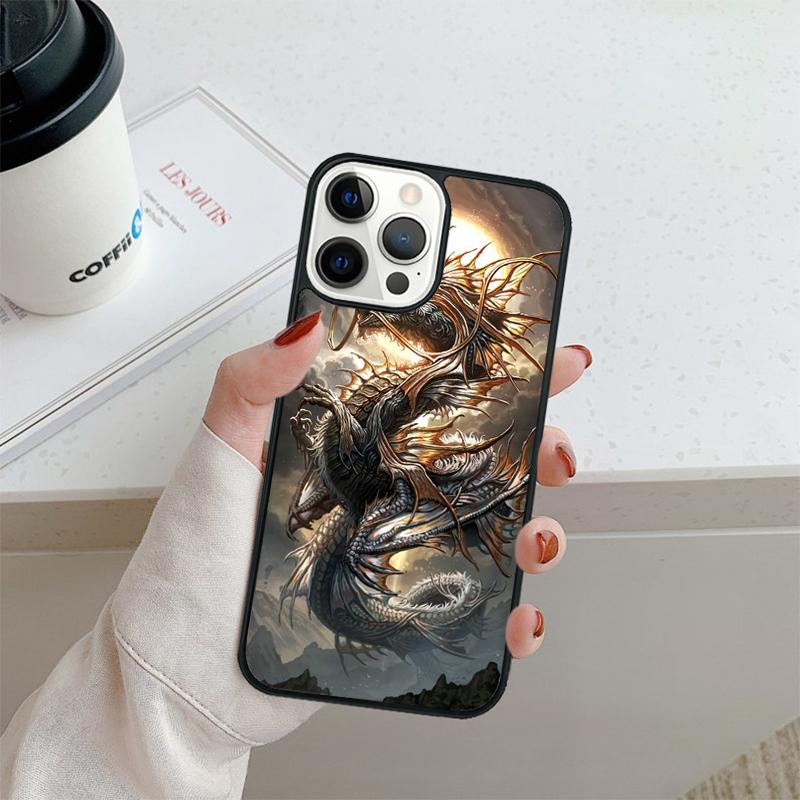 Легендарный Чехол для Телефона с Китайским Драконом Для iPhone 17 Air 16 pro max 15 14 plus 12 13 Чехол-накладка coque