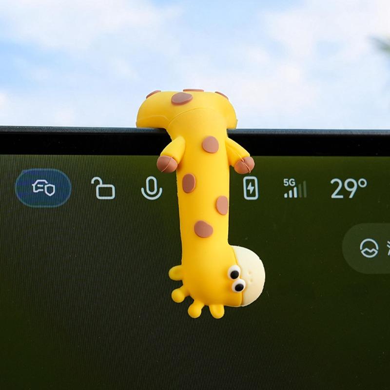 Cute Cartoon Giraffe Car Dashboard Ornament Interior Decor