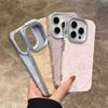 Подходит для iPhone16PRO Бархатный узор «Снежная гора» Чехол для мобильного телефона Apple 15 Креативный Высококлассный 14 Чехол для защиты от падений