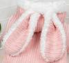 Зимняя одежда для домашних животных: плюшевый мишка с ушками кролика, собака, кошка. Теплая, удобная, эластичная, милая. Одежда для маленьких собак