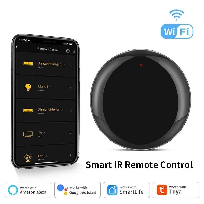 Smart Tuya WiFi IR универсальный пульт дистанционного управления RF Smart Universal Infrared для управления умным домом Работает с Alexa Google Home