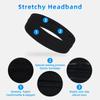 Спортивная повязка на голову для мужчин и женщин, повязка на голову для занятий йогой, бегом и велоспортом, противоскользящая эластичная повязка на голову