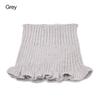 Winter Warm Windproof Detachable Neck Guard Scarf Knitted Fake Collar Turtleneck