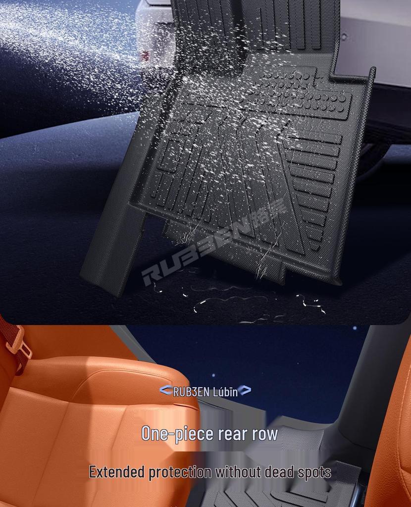 Leapmotor C10/C11/B10 TPE Накладка на порог двери и коврик для ног в багажнике