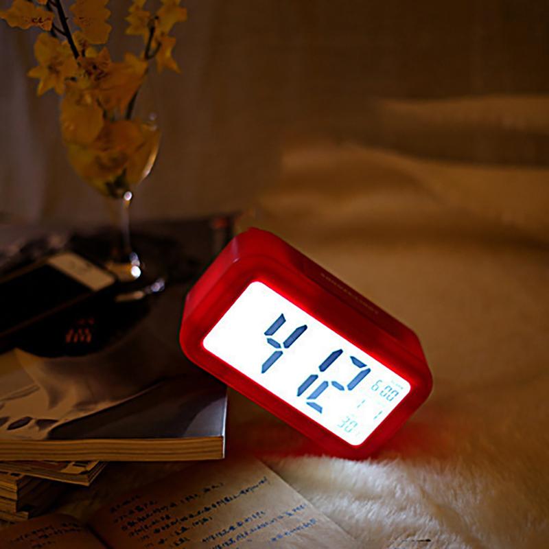 Mini Timer Smart Clock Children Alarm Clock Student Time Manager Desktop Silent Bedside Electronic Small Alarm Clock