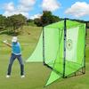 Гольф, вождение, гольф, практика, свинг, гольф, практика, 2 x 1 x 2, средняя двухсторонняя сетка, регулируемая, включает в себя блокирующий шум соединительный узел