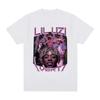 Rapper Lil Uzi Vert Graphic Print T-shirt Hip Hop Vintage Short Sleeve T Shirt Cotton Casual Oversized T-shirts Streetwear Unisex