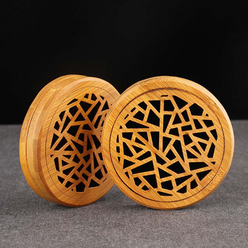 Coils Incense Hollow Carved Buddhist Incense Holder Censer Ash Catcher Home Decor Desktop Ornament