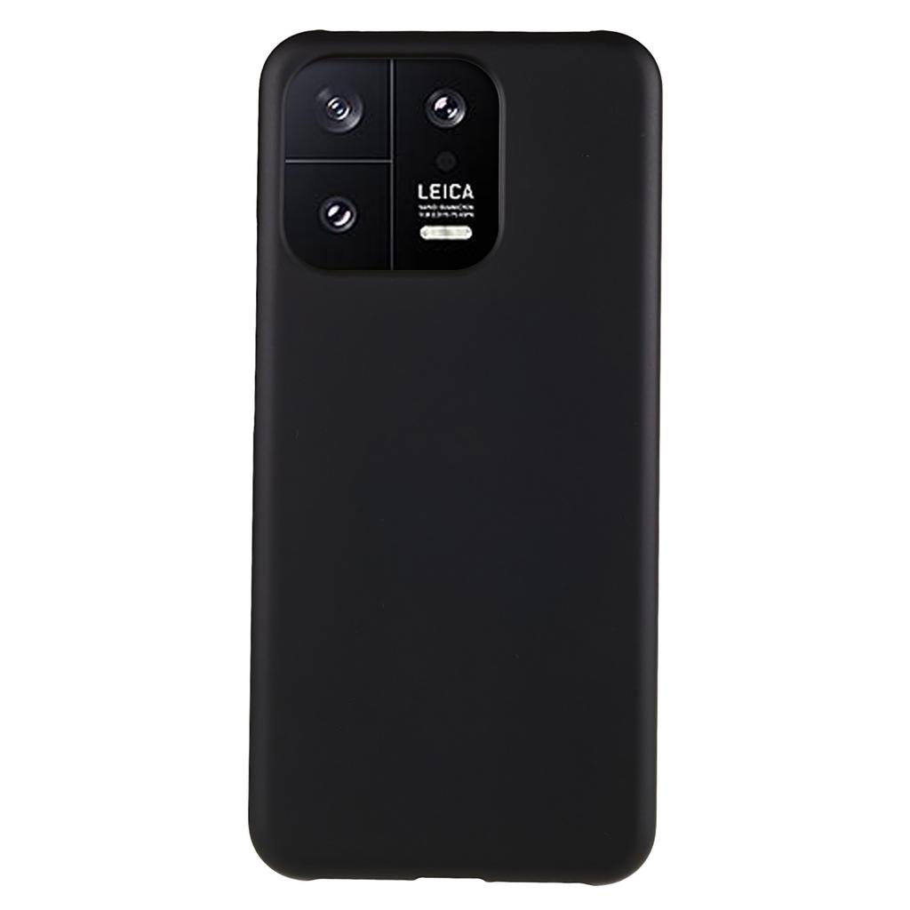 Для Xiaomi 13 5G Прорезиненная глянцевая поверхность Минималистичный чехол Жесткий ПК Противоударный защитный чехол для телефона