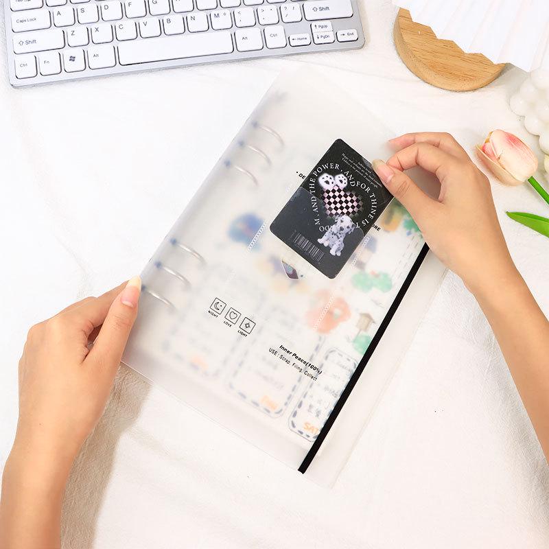 Фотоальбом на кольцах формата А5: Большая вместимость, вставного типа для фотографий 3 и 5 дюймов, идеально подходит для пар, семей и коллекционеров идолов.