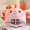 Chinese Dragon Headgear Plush Hat Trendy Photo Props Cute Shape Headwear Headdress for