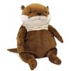 Shinada Global Mochi Series Mochi Otter Brown 22 X 22 X 30cm Plush Toy Otter Animal (L) MOKW-0350B