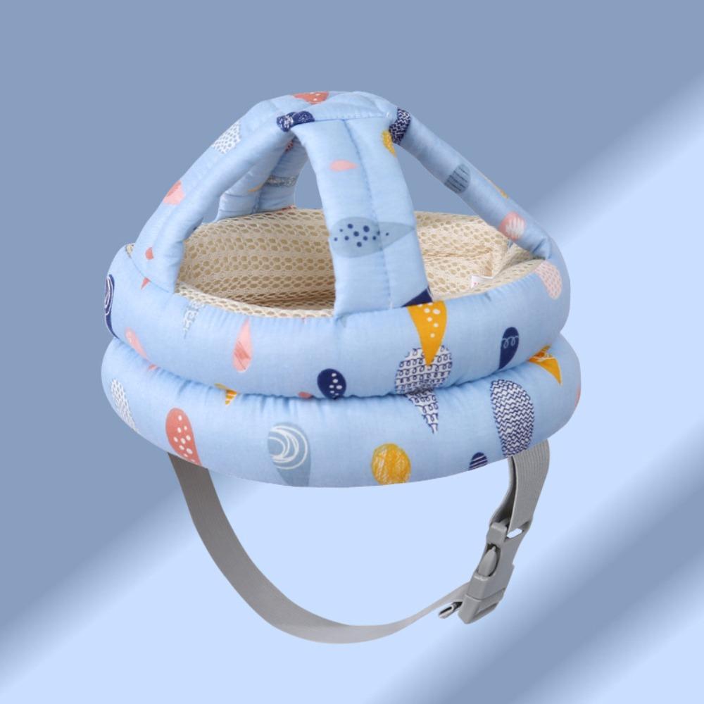 Comfortable Adjustable Baby Protection Hat Soft Safety Anti-collision Hat Cartoon Anti-fall Anti-fall Pad Toddler