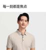 [Linen+Tencel] Langdeng old money style polo shirt, lightweight and breathable, summer new men's short sleeved shirt