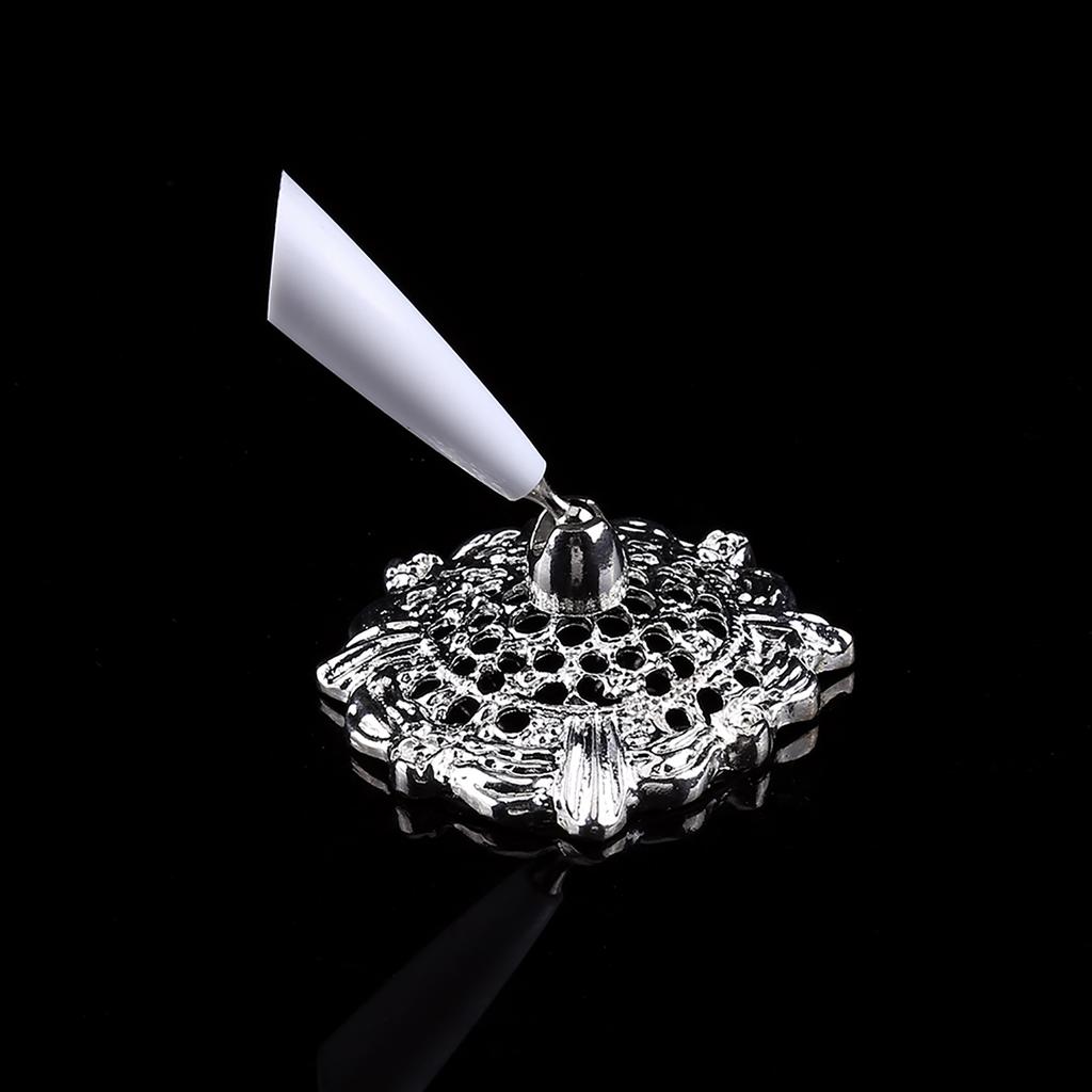 Шариковая ручка для письма с пером из страусиного пера и металлическим держателем, новая серебристая