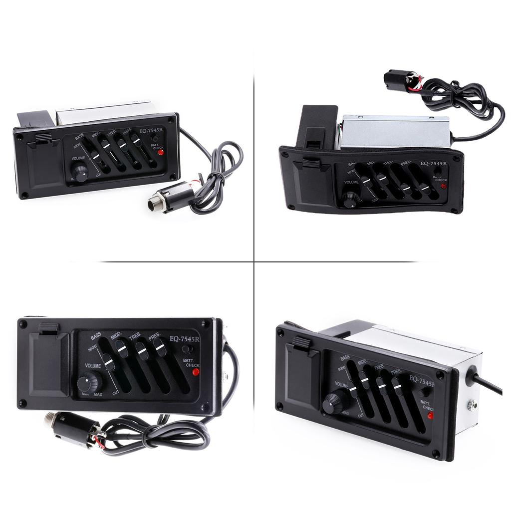 Звукосниматель для акустической гитары, балансирующий эквалайзер для фолк, классической музыки, универсальные аксессуары