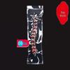 23cm Wide Smooth Vacuum Bag, 16-Silk Thickness, 45cm Long, Transparent Food-Grade Plastic Bag for Fruit Preservation.