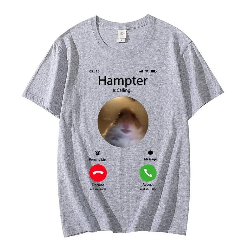 Летние свободные и модные футболки с круглым вырезом и короткими рукавами из чистого хлопка с принтом для мужчин