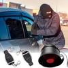 Автомобильная сигнализация для предотвращения угона со звуком 12 В, автоматическая система защиты от угона, 2 пульта дистанционного управления, регулируемая чувствительность