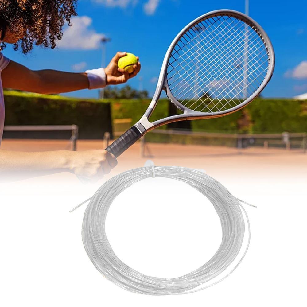 10pcs Nylon Material Tennis Racket String 0.7mm Gauge Nylon Tennis String Badminton Training