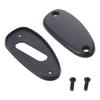 1 Set 39152SR3A00 Antenna Hole Plate Cap Cover Black ABS Antenna Plate 39154SR3G01 Antenna Cover Fit for Honda Civic 1992-2000