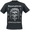 Motionless in White Crow Skull Cross Logo Print Cotton TShirt Gothic Metal Streetwear Unisex Crew Neck Tee