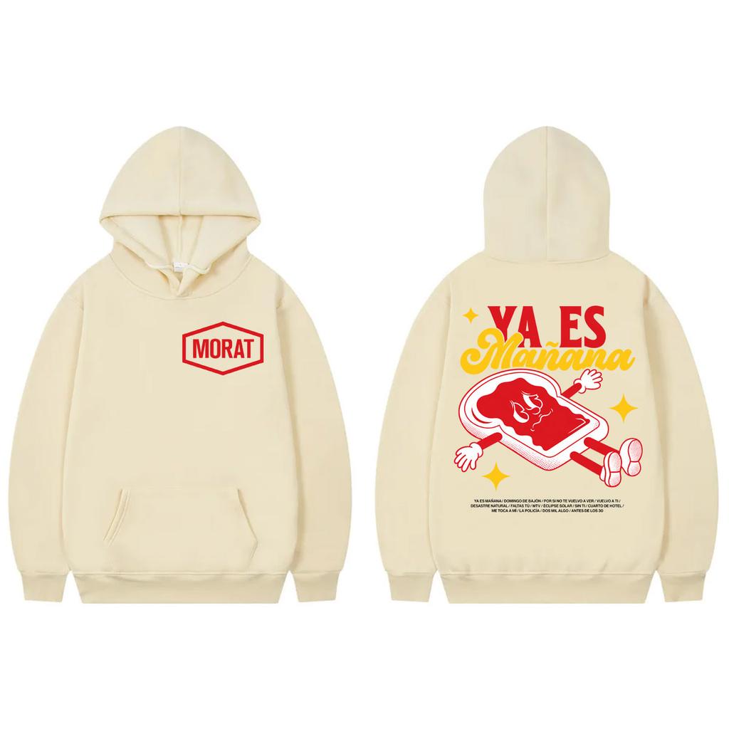 Morat Yem World Tour 2026 Merch Hoodies Unisex Fashion Y2k Oversized Pullovers High Quality Fleece Long Sleeve Sweatshirts