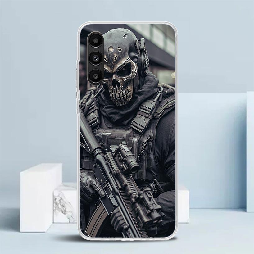 Military Army Special Forces Cover for Samsung Galaxy A17 A37 A57 A16 A26 A36 A56 A15 A14 A55 Phone Case A13 A53 A25 A35 A24 A34