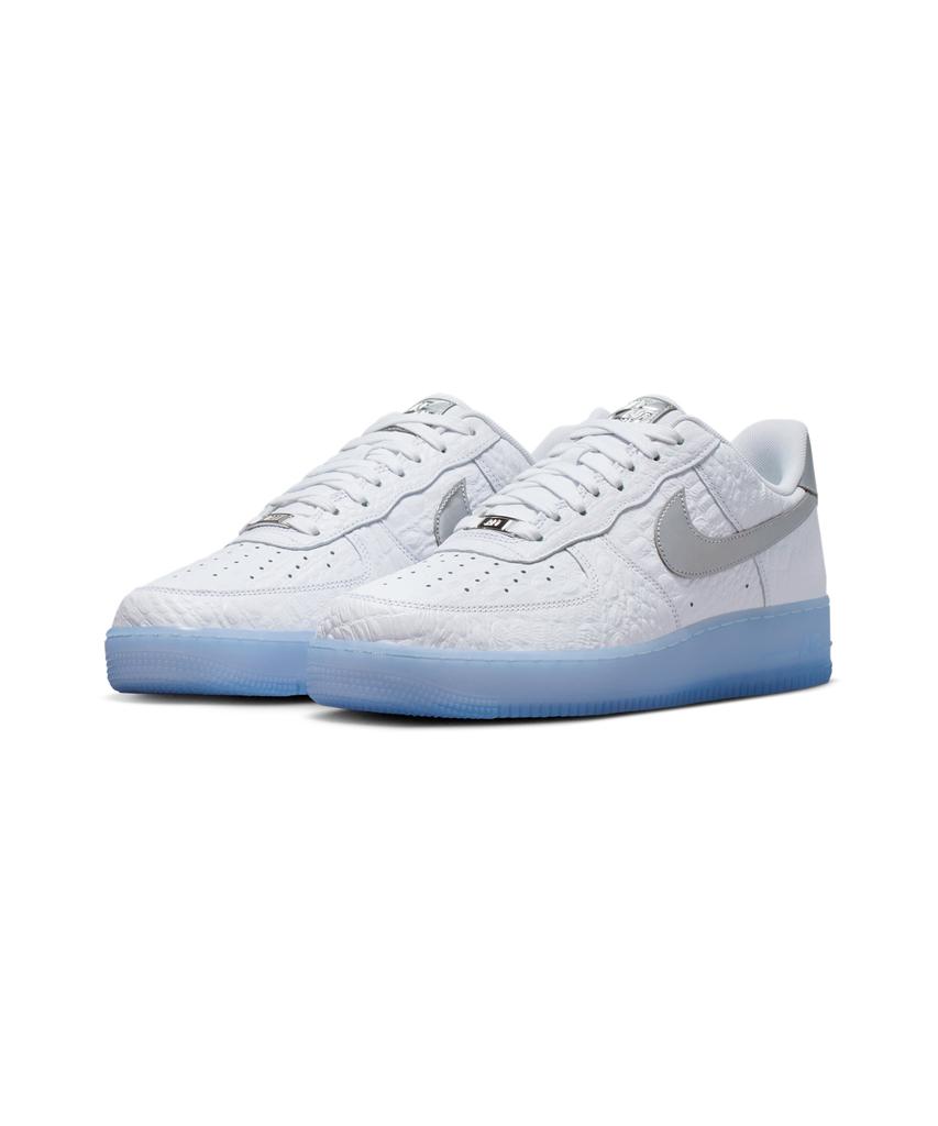 Nike Air Force 1 07 M - White:Blue Tint:Pure Platinum:Chrome / Ir1981-100