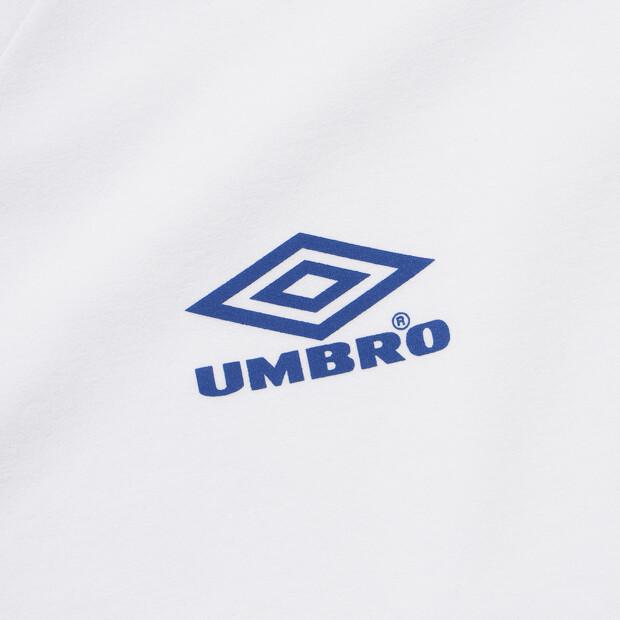 UMBRO [Быстросохнущая] Hbl Футбол Пучибоу Фреш Футболка с коротким рукавом Белый Ur221Crs54