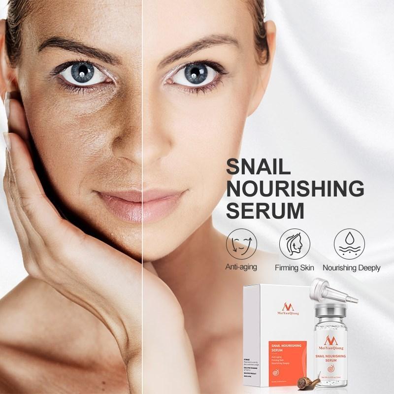 High Quality Snail100% Essence Hyaluronic Acid Liquid Whitening Spot Essence Shrink Pores Ampoule Anti-acne Regenerative Essence