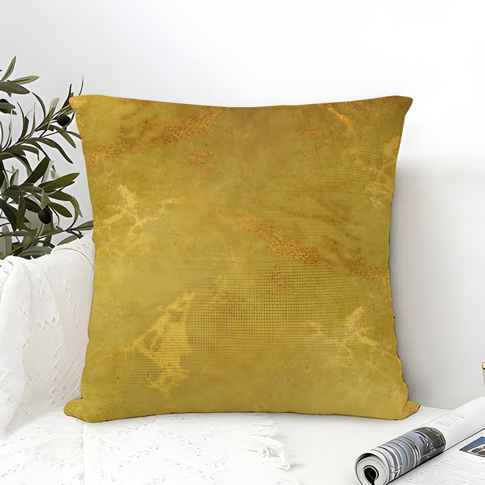 Luxury Premium Gold Foil Texture Pillow Case linen pillow case sofa home decor cushion cover cushion cove