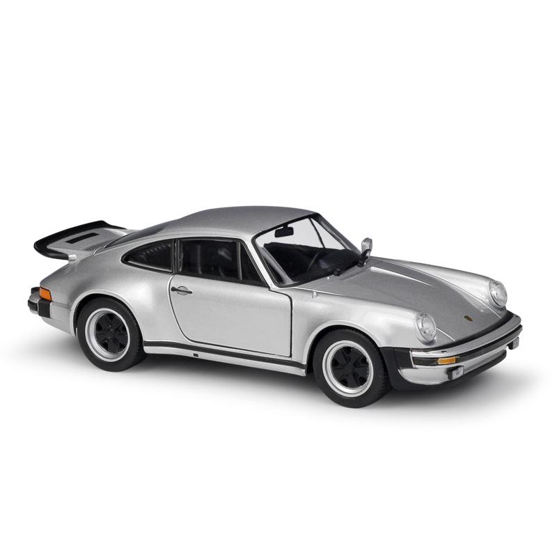 Welly 1/24 Scale 1974 Porsche 911 Turbo 3.0 Alloy Sports Car Model Diecast Metal Toy Vehicle Car Model Simulation Collection Kids Gift