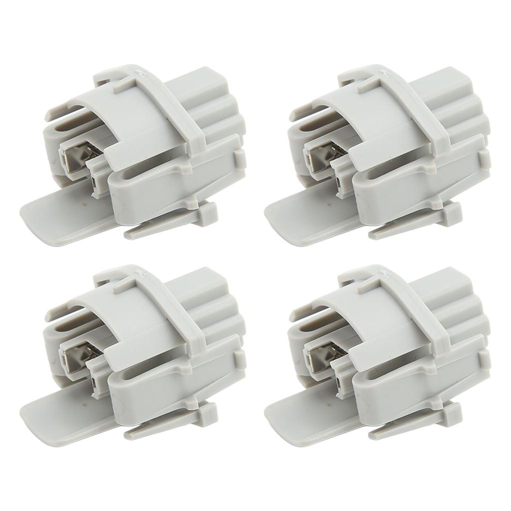 4 Pcs Brake Taillight Socket Bracket 34102 S60 003 License Plate Light Bulb Housing for Accord Civic CR‑V Fit Odyssey