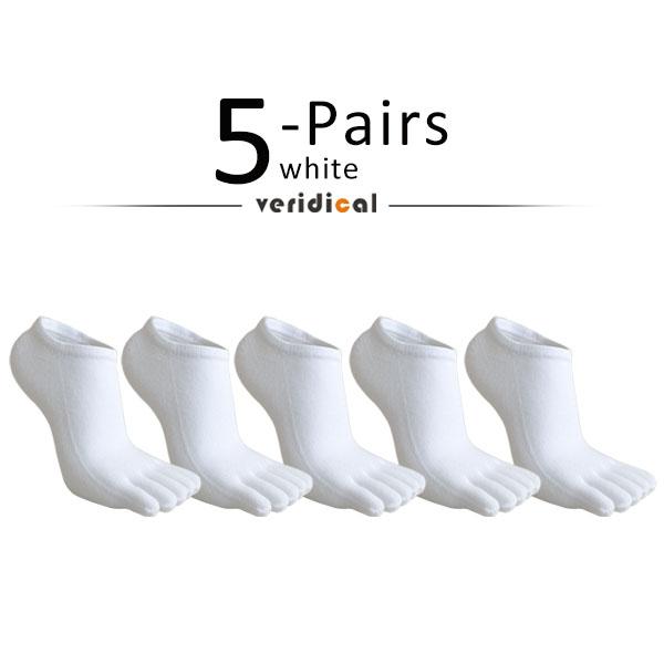 5 Pairs Toes socks No Show Pure Cotton Colorful Shallow Mouth Casual Soft Breathable,Deodorant,Invisible 5 Finger Harajuku Socks