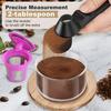 1 шт. мерная ложка для кофе с воронкой для многоразовой кофеварки K-Cup, вместимость 2 столовые ложки, мерная ложка для кофе, кухонные аксессуары
