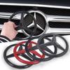 1 шт. Наклейка-эмблема на переднюю решетку автомобиля для Mercedes Benz W204 W205 W210 W211 W212 W213 Класс C E GLA GLK ML GLC GLE